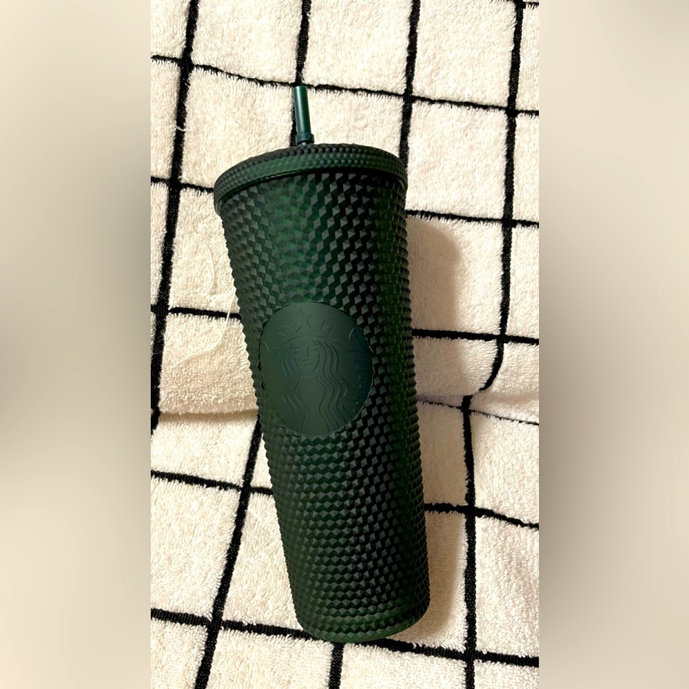 Jelly Army Green Studded Tumbler